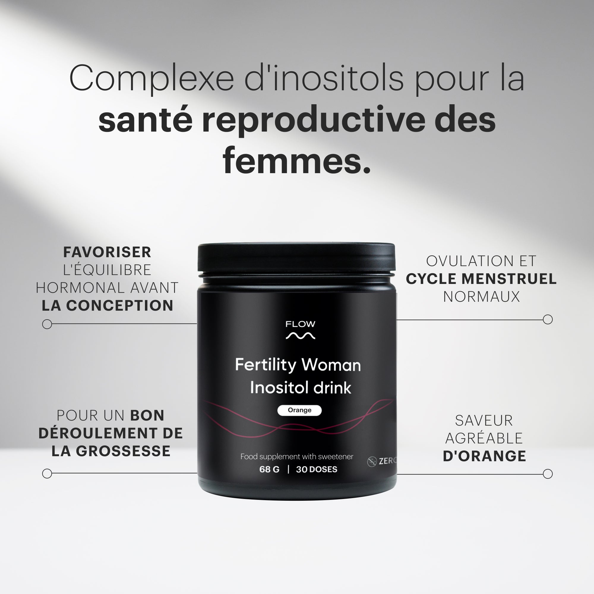 Fertility Woman Inositol Drink - Orange