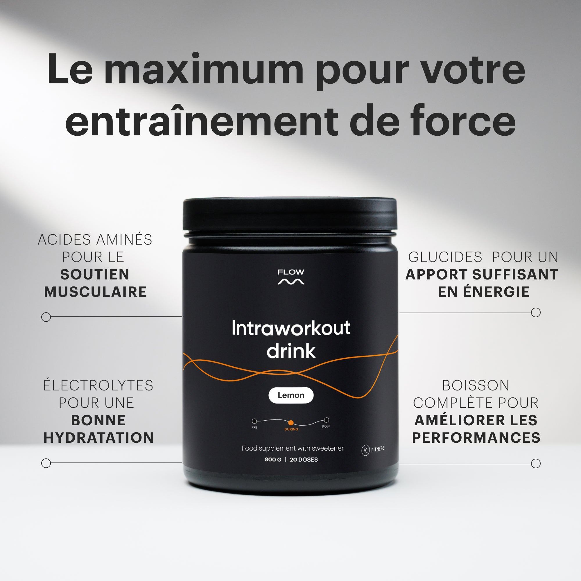 Intraworkout drink - Citron