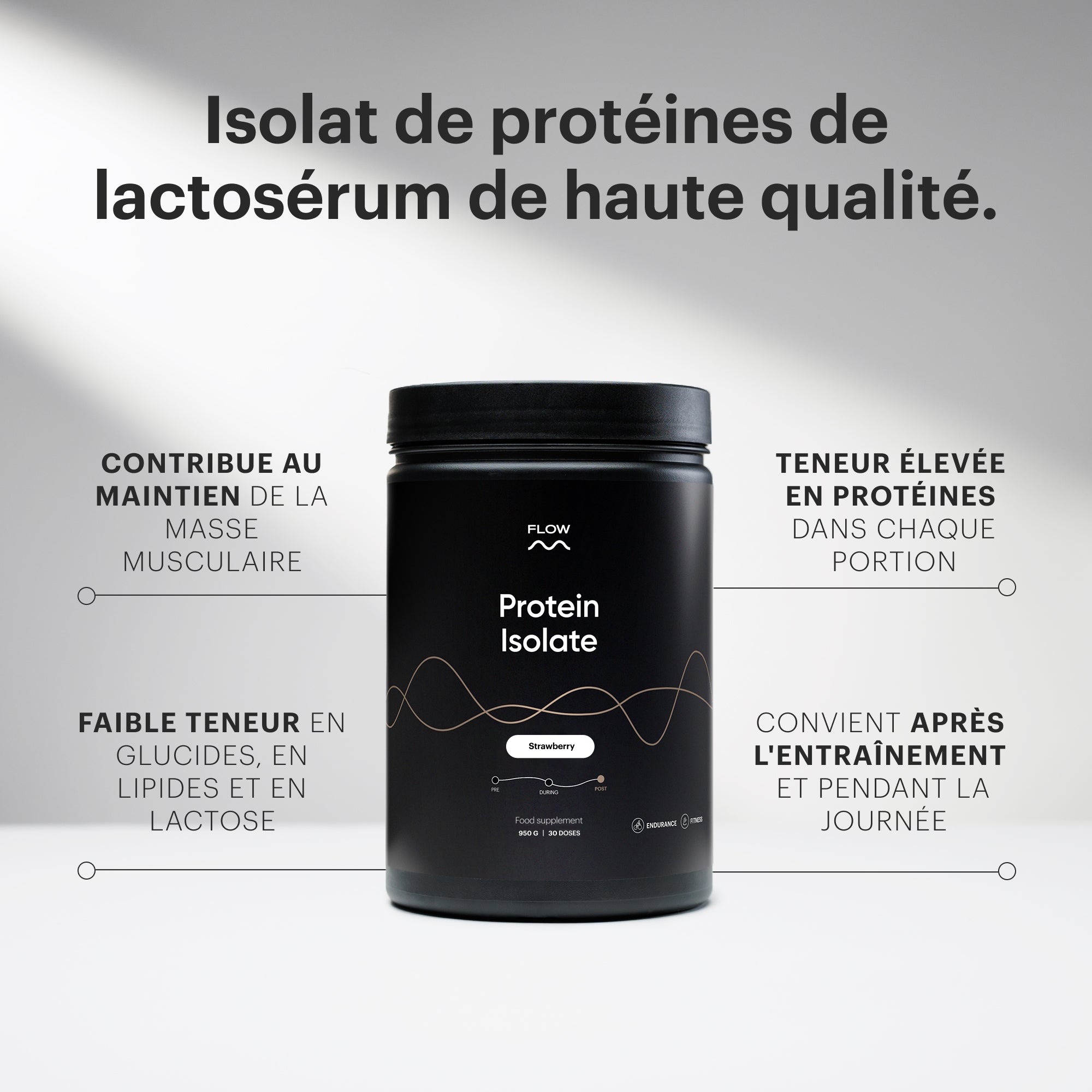 Protein Isolate - Fraise